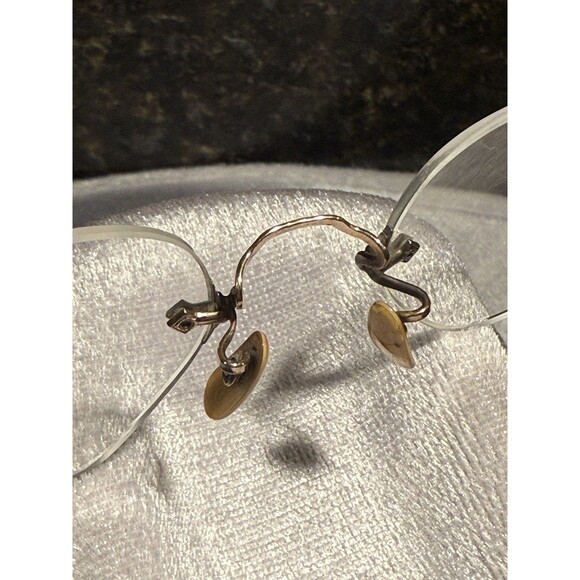 Vintage American Optical AO 1/10 12k GF Cable Temple 30 -40’s K bridge Bi-Focals - Picture 4 of 10